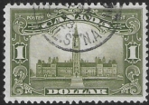 1929 Canada  SG.285  $1  olive-green  fine used.