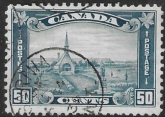1930 Canada SG.302 50c blue fine used