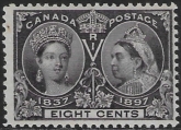 1897  Canada  SG.130  8c slate violet  U/M (MNH)