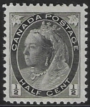 1898  Canada  SG.150   ½c black  U/M (MNH)