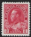 1914  Canada SG.200 2c rose carmine (Unitrade 106c)  U/M (MNH)