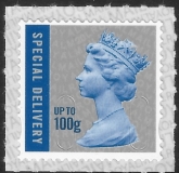 U3051  100g blue & silver Special  Delivery M20L  SBP T3  Walsall U/M (MNH)