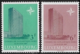 1967 Luxembourg  SG.801-2  NATO Council Meeting.  set 2 values U/M (MNH)