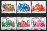 1969  Luxembourg.  SG.846-51 National Welfare Fund 'Castles' set 6 values U/M (MNH)