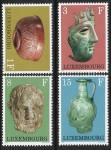 1972  Luxembourg.  SG.886-9  Gallo-Roman Exhibits from Luxembourg. set 4 values U/M (MNH)