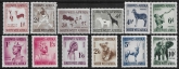1954 South West Africa. SG.154-65  set 12 values U/M (MNH)