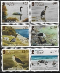 2020  Falkland Islands.  SG.1459-64  Mike Peake Bird Paintings set 6 values U/M (MNH)