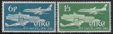 1961 Ireland  SG.184-5  Air Lingus  set 2 values U/M (MNH)