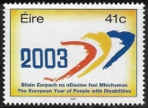 2003  Ireland  SG.1584 European Year - People with Disabilities  U/M (MNH)