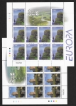2004 Ireland  SG.1649-50  Europa - Holidays Sheetlets of 10 U/M (MNH)