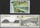 1979 St. Helena SG.355-7 150th Anniv. of The Inclined Plane. set 3 values U/M (MNH)