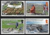 2020 Falkland Islands  SG.1465-8  Mine Clearance Programme. set 4 values U/M (MNH)