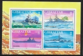 1997  Gibraltar  MS.809  H.M.S. Enterprise mini sheet  U/M (MNH)