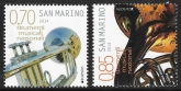 2014 San Marino  SG.2336-7 Europa 'Musical Instruments'  set 2 values U/M (MNH)