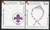 2007 Croatia  SG.886-7 Europa 'Scouting' set 2 values U/M (MNH)
