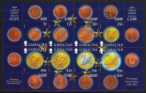 2002  Gibraltar  MS.995 Introduction of Euro Currency. mini sheet  U/M (MNH)