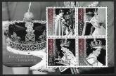 2003  Gibraltar  MS.1035  50th Anniv. of The Coronation. mini sheet.  U/M (MNH)