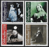 2001 Gibraltar  SG.956-9 Death Centenary of Queen Victoria  set 4 values U/M (MNH