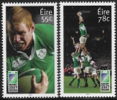 2007  Ireland SG.1865-6 Rugby World Cup France. set 2 values U/M (MNH)