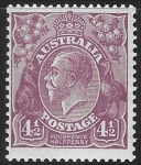 1928 Australia  SG.103  4½d violet  U/M (MNH)