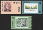 1976 St Helena SG.316-18 Festival of Stamps. set 3 values U/M (MNH)