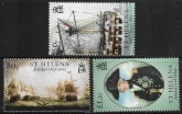 2005 St.Helena. SG.969-71 Bi-cent of Battle of Trafalgar. set 3 values U/M (MNH)