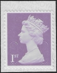 U3745 1st bright lilac ReigS 015R SBP T1 (from booklet) Walsall (U/M (MNH)