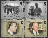 2021 Falkland Islands  SG.1485-8  HRH Prince Philip 1921-2021. set 4 values U/M (MNH)