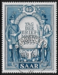 1953 SAAR SG.339  Stamp Day. very find used. (cat. val. £21.00)