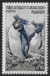 1956 French Antarctic SG.4  50c Rockhopper Penguins.  U/M (MNH)