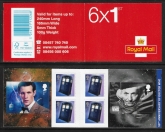2013 PM36  6 x 1st. Dr Who Matt Smith and William Hartnell (SG.3448 & 3450) +4 Tardis (SG.3449).