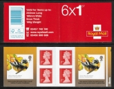 2015 PM48  6 x 1st. Bees (SG.3743) + 4 Machin's (M15L).