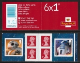 2017 PM58  6 x 1st. Star Wars  (SG.4017 & 4018) + 4 x Machin (M17L).