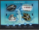 2021 British Antarctic. MS.816 Blue Belt Programme. mini sheet U/M (MNH).