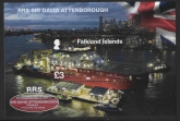 2021 Falkland Islands MS1499  RRS Sir David Attenborough Mini Sheet. U/M (MNH)