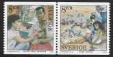 2001 Sweden  SG.2172-3  Centenary of Nobel Prizes (2nd Issue). U/M (MNH)