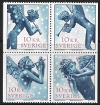 2005 Sweden  SG.2428-31  Angel Sculptures.  U/M (MNH)