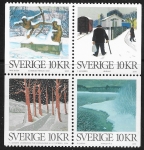 2007 Sweden  SG.2481-4  Winter Art.  U/M (MNH)
