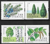 2008  Sweden  SG.2547-50   Trees.  U/M (MNH)