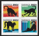 2010  Sweden  SG.2648-51  Cats.  U/M (MNH)