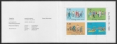 1989 Finland Stamp Booklet SB27 'Sport' with booklet pane SG.1179a  U/M (MNH)