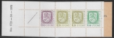1978 Finland Stamp Booklet SB13s 'Lion' with booklet pane SG.865ab  U/M (MNH)