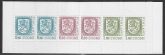 1989 Finland Stamp Booklet SB25S 'Lion' with booklet pane SG.1153a U/M (MNH)