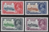 1935  Falkland Islands   - SG.139-42   KGV Silver Jubilee set  mounted mint.  Cat. value £50.00