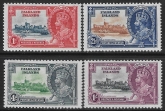 1935 Falkland Islands SG139-42  KGV Silver Jubilee set l mounted mint.  Cat. value £50.00