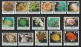 2006 Alderney SG. A288-308 corals complete   U/M (MNH) Face Value £8.65