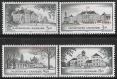 1994 Denmark  SG.1020-3. Royal Residences. set 4 values. U/M (MNH)