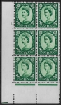 S143 1s/3d crowns wmk. Cyld. 1 dot perf E/I  mounted mint.