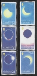 1999 Alderney  SG. A125-30  Total Eclipse of the Sun. U/M (MNH)