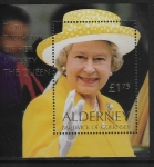 2001 Alderney  MSA.162  75th Birthday of Queen Elizabeth II  U/M (MNH)